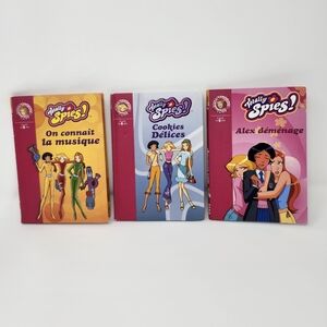 3 livres totally spies en français